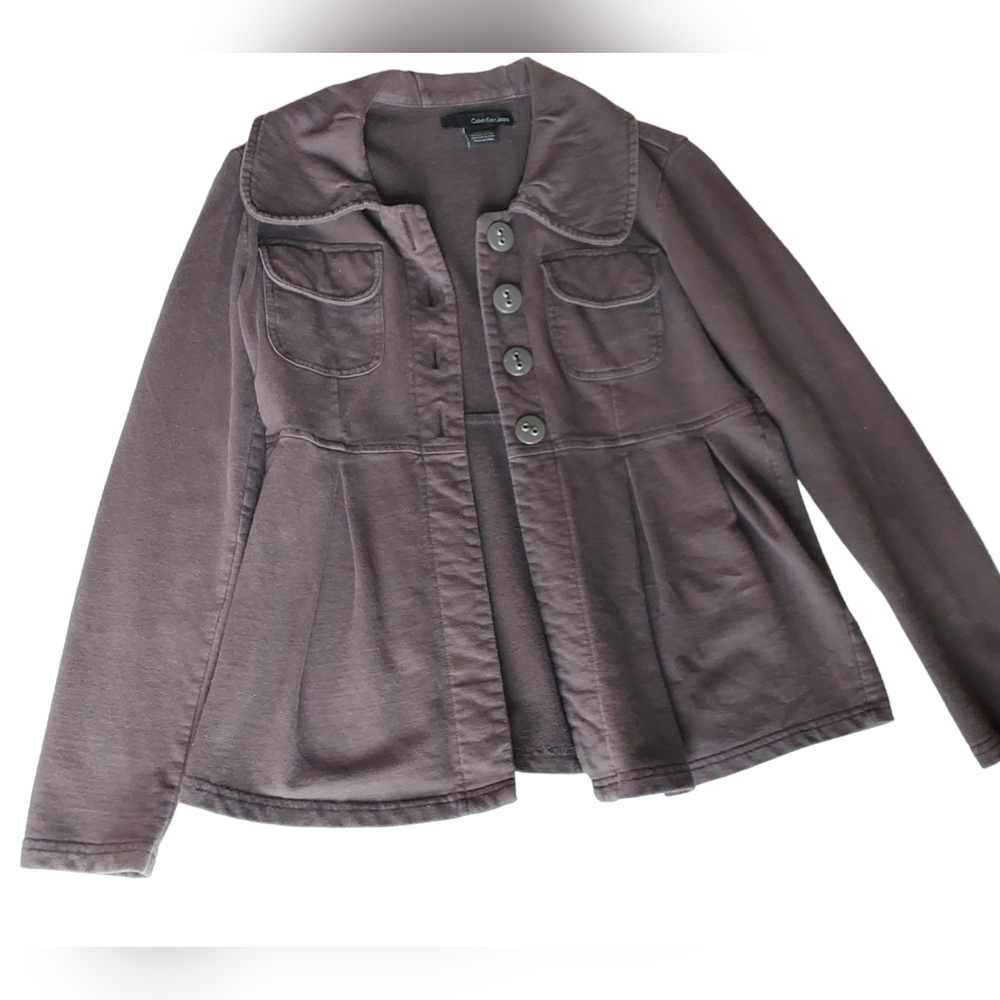 🎀 3/$20 Calvin Klein Casual Swing Jacket Size 4 Small